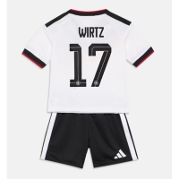 Camiseta Alemania Florian Wirtz #17 Primera Equipación Replica Mundial 2026 para niños mangas cortas (+ Pantalones cortos)
